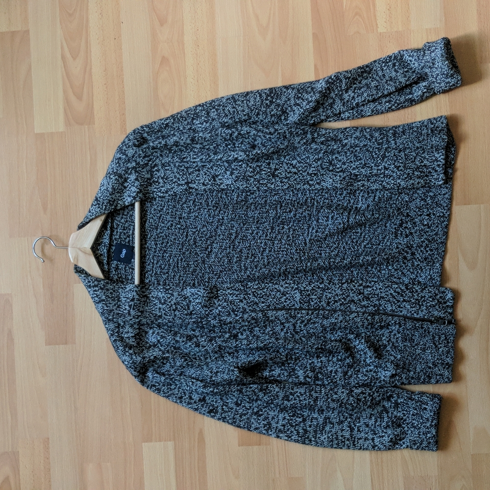 Gap Heather Gray Zip Sweater